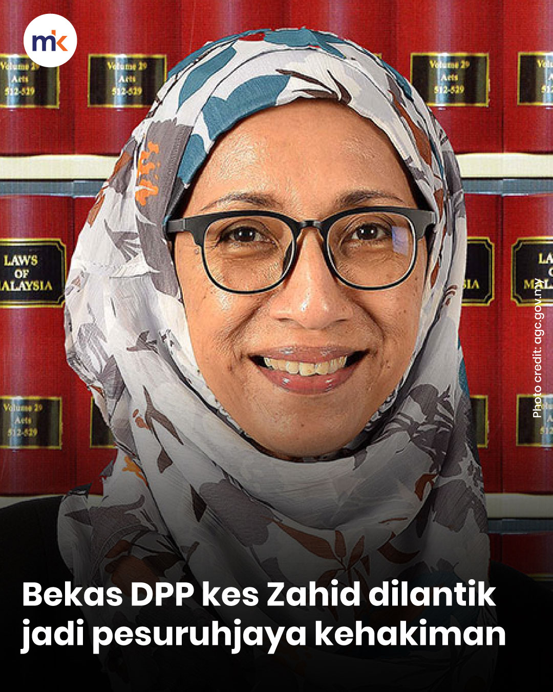 Bekas DPP kes Zahid dilantik jadi pesuruhjaya kehakiman