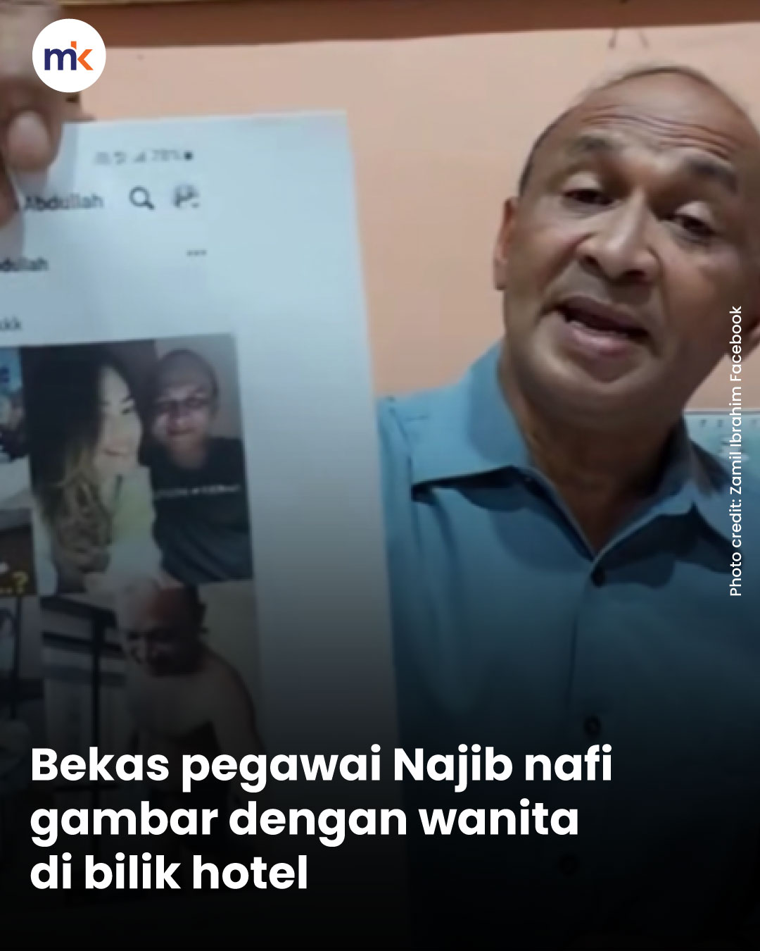 Bekas pegawai Najib nafi gambar dengan wanita di bilik hotel