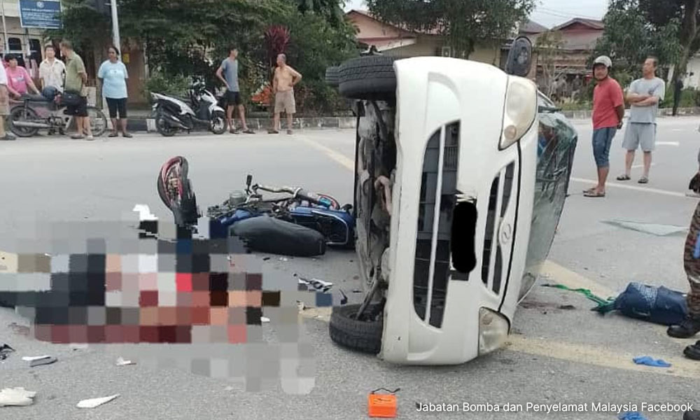 Nenek hantar cucu ke sekolah maut dalam kemalangan