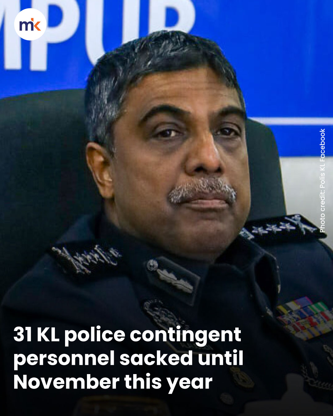 31 KL police contingent personnel sacked until November this year