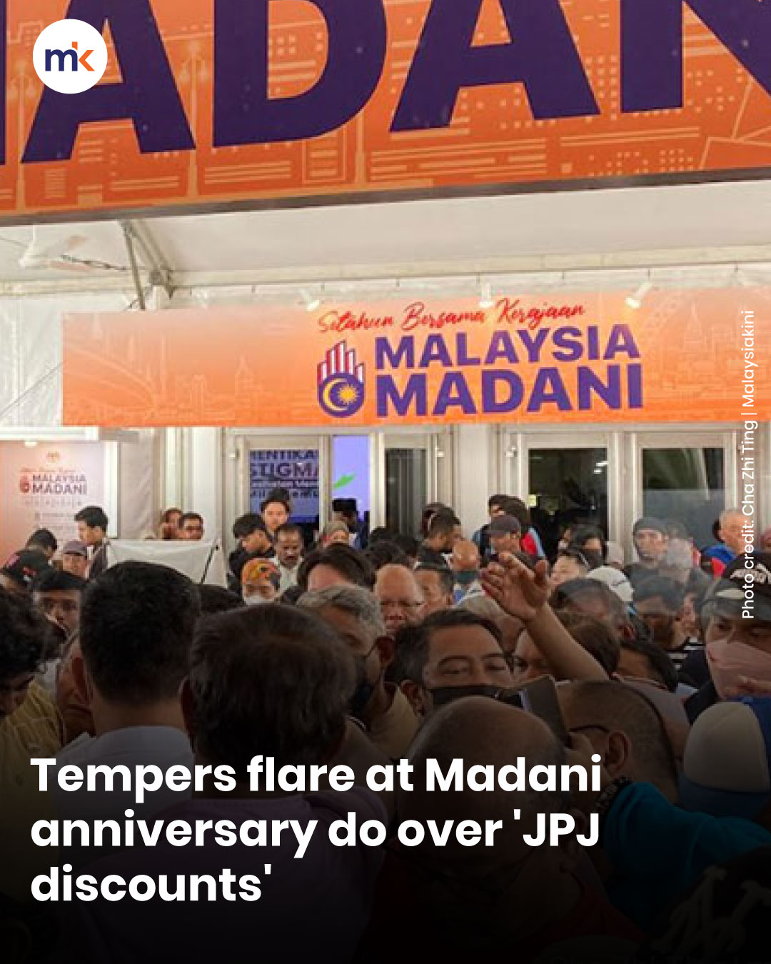 Tempers flare at Madani anniversary do over 'JPJ discounts'