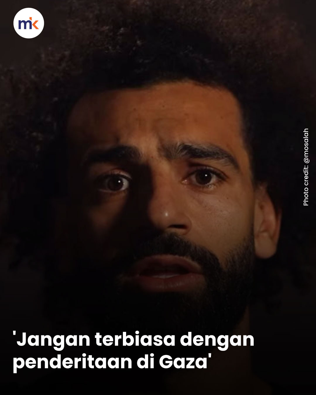 'Jangan terbiasa dengan penderitaan di Gaza'