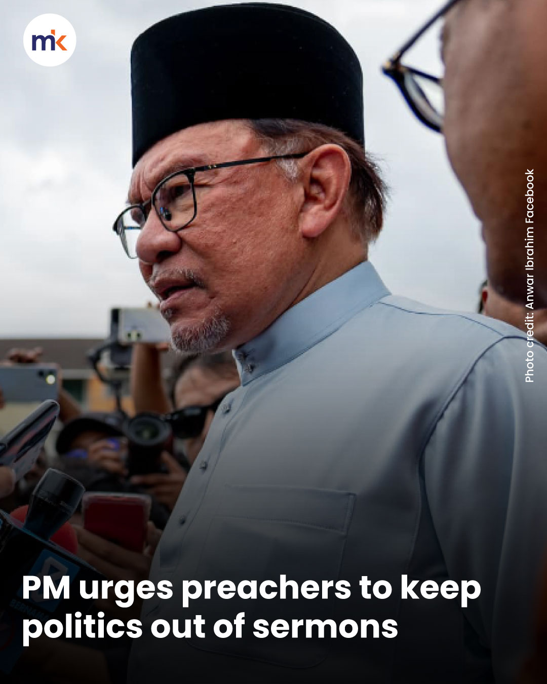 PM urges preachers to keep politics out of sermons