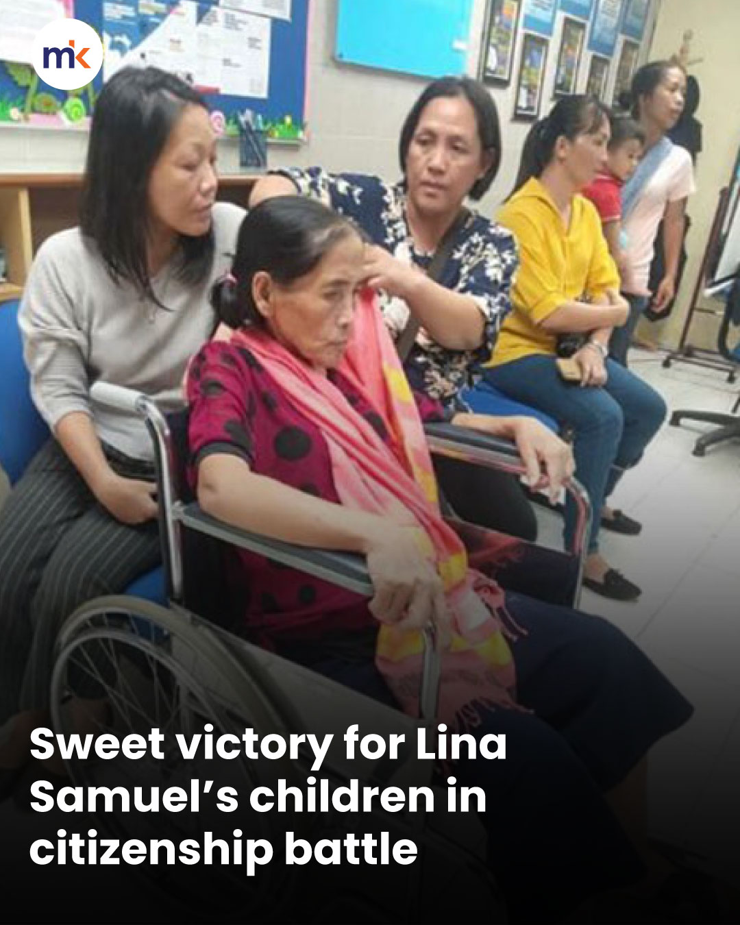 Sweet victory for Lina Samuel’s children in citizenship battle
