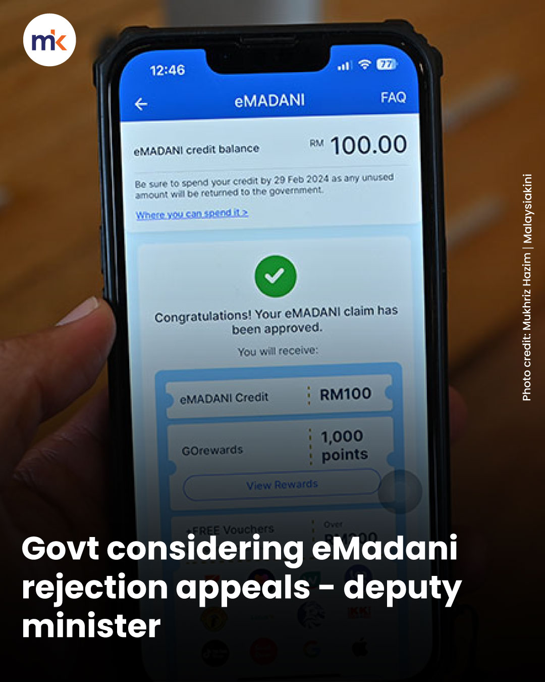 Govt considering eMadani rejection appeals - deputy minister