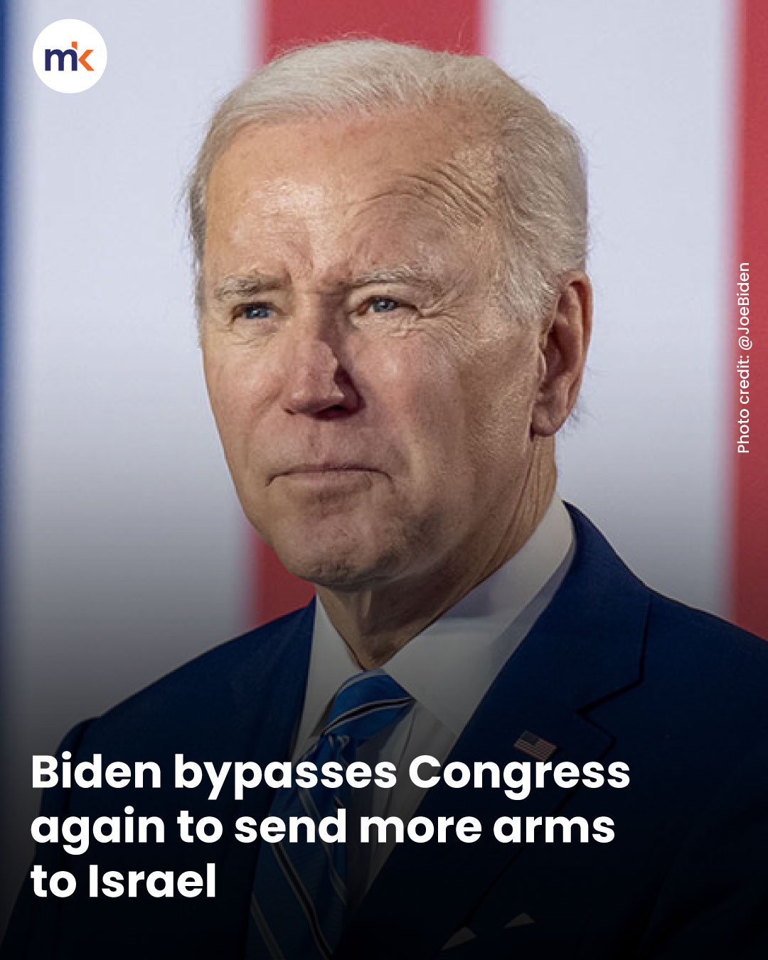Biden bypasses Congress again to send more arms to Israel