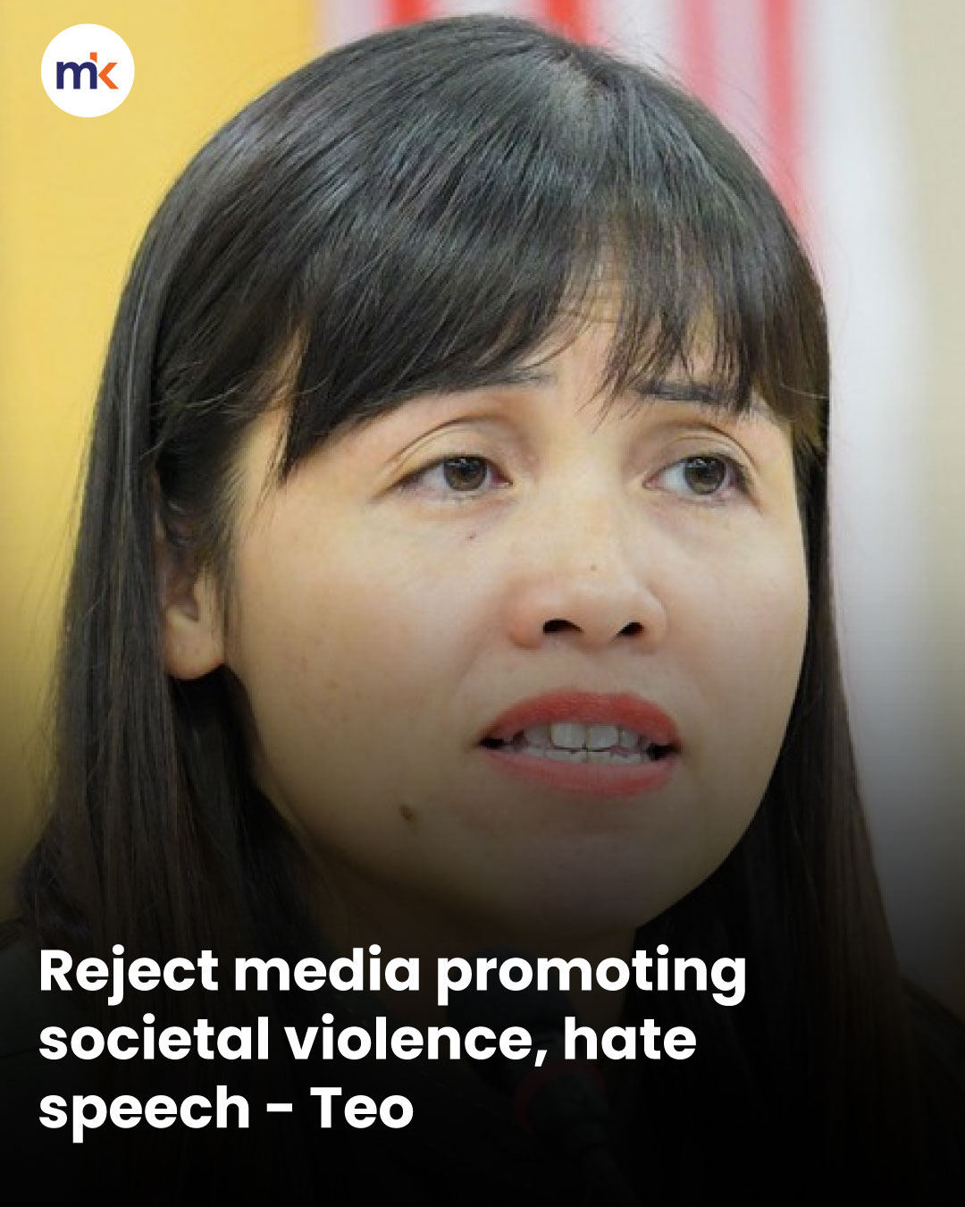 Reject media promoting societal violence, hate speech - Teo