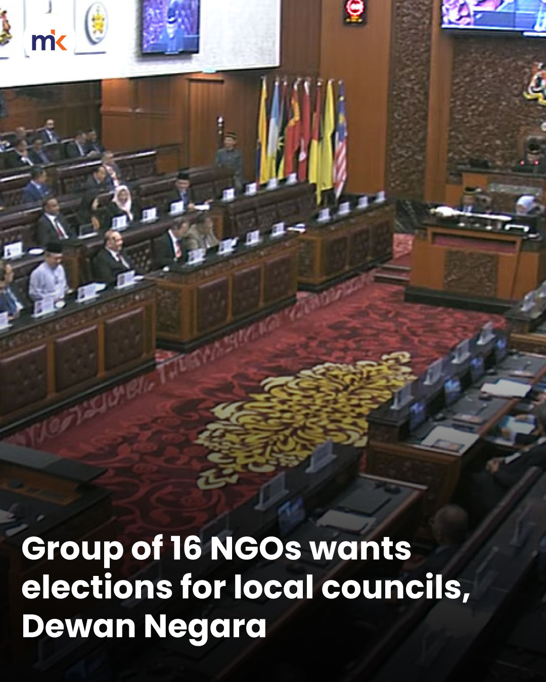 Group of 16 NGOs wants elections for local councils, Dewan Negara