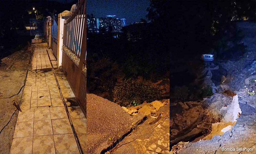 Puchong landslide: Land office inspecting affected houses