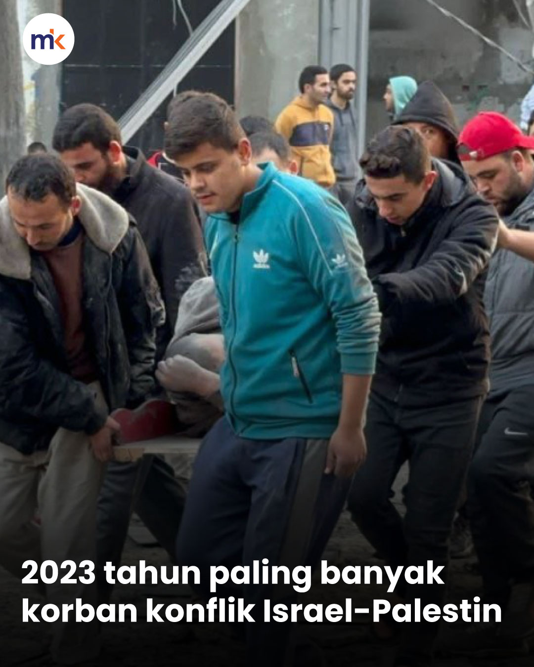 2023 tahun paling banyak korban konflik Israel-Palestin