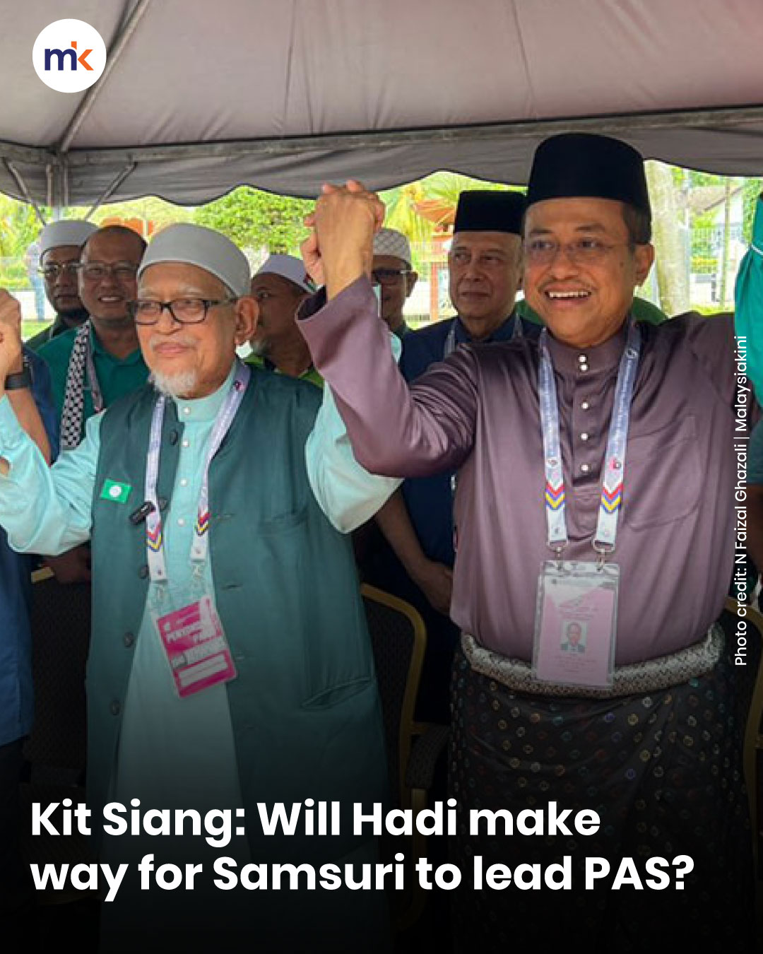Kit Siang: Will Hadi make way for Samsuri to lead PAS?
