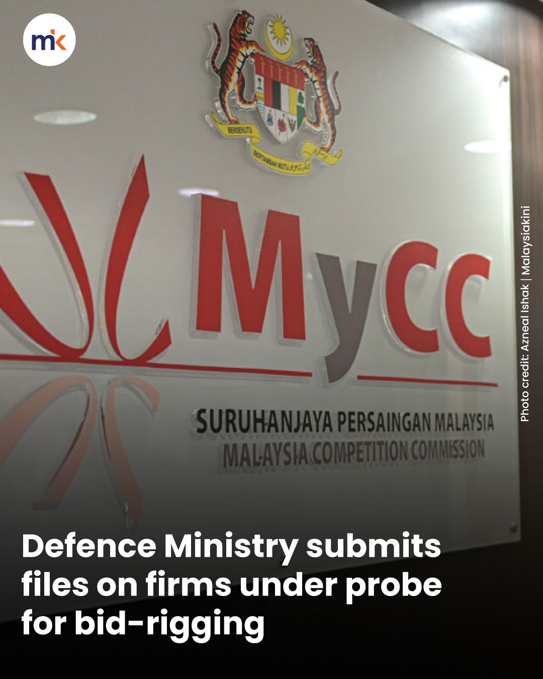 Defence Ministry submits files on firms under probe for bid-rigging