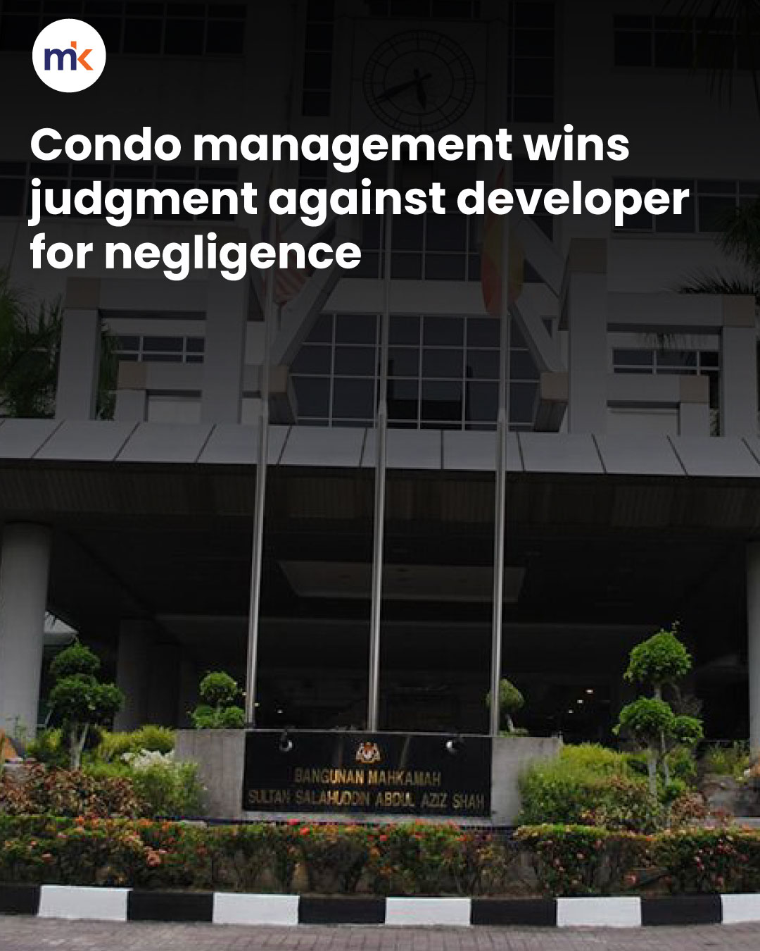 Condo management wins judgment against developer for negligence