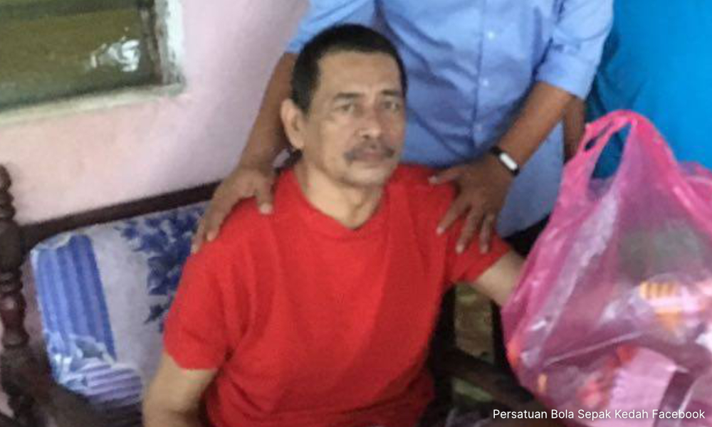 Kesihatan legenda bola sepak Kedah Rahman Tasu merosot