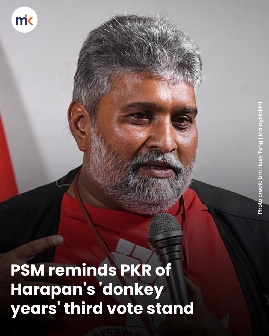 PSM reminds PKR of Harapan's 'donkey years' third vote stand