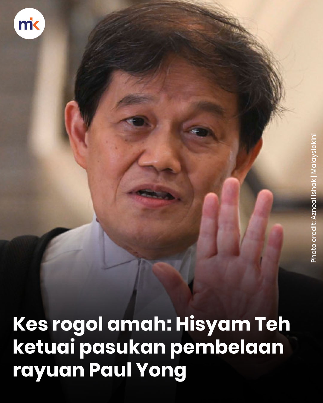 Kes rogol amah: Hisyam Teh ketuai pasukan pembelaan rayuan Paul Yong