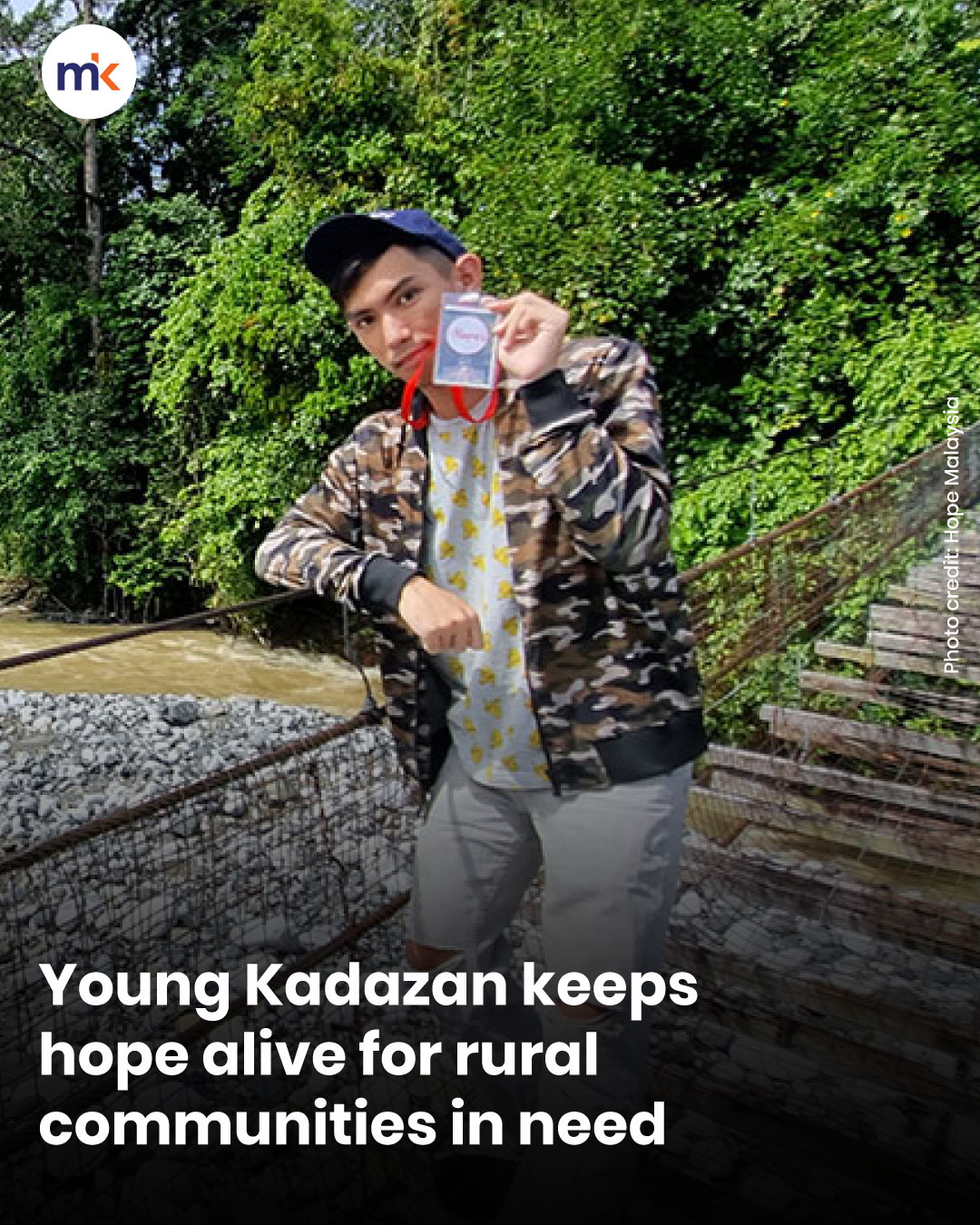 Young Kadazan keeps hope alive for rural communities in need