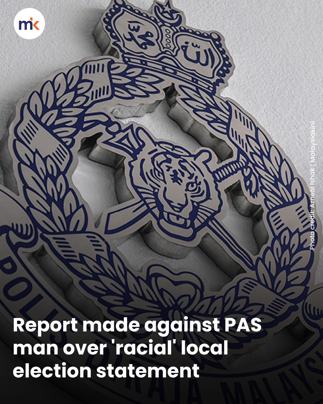 Report made against PAS man over 'racial' local election statement