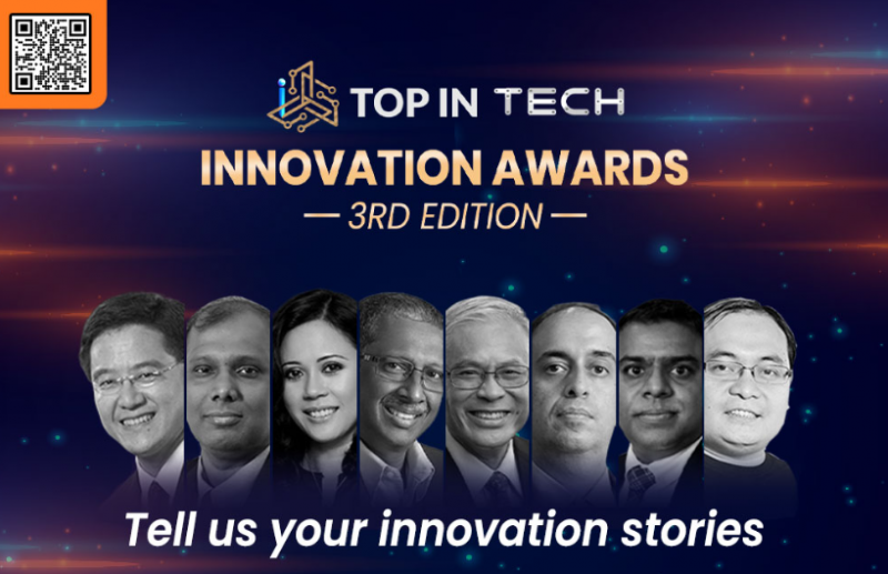 Top In Tech Innovation Awards 3rd Edition Submit your Entry by 15th