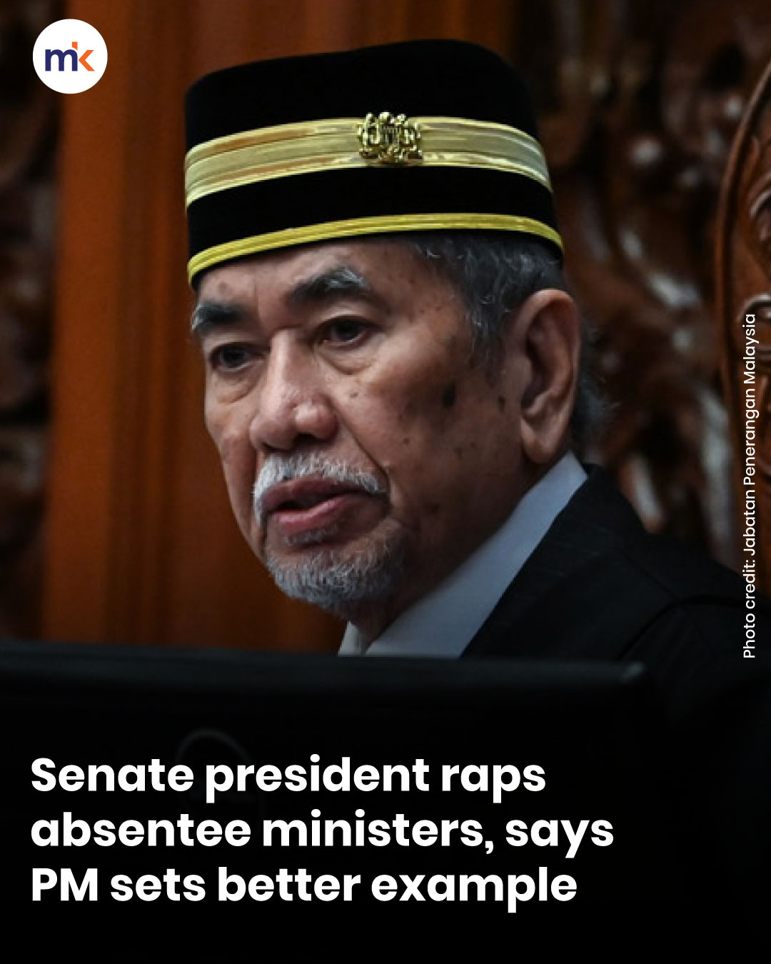 Senate president raps absentee ministers, says PM sets better example