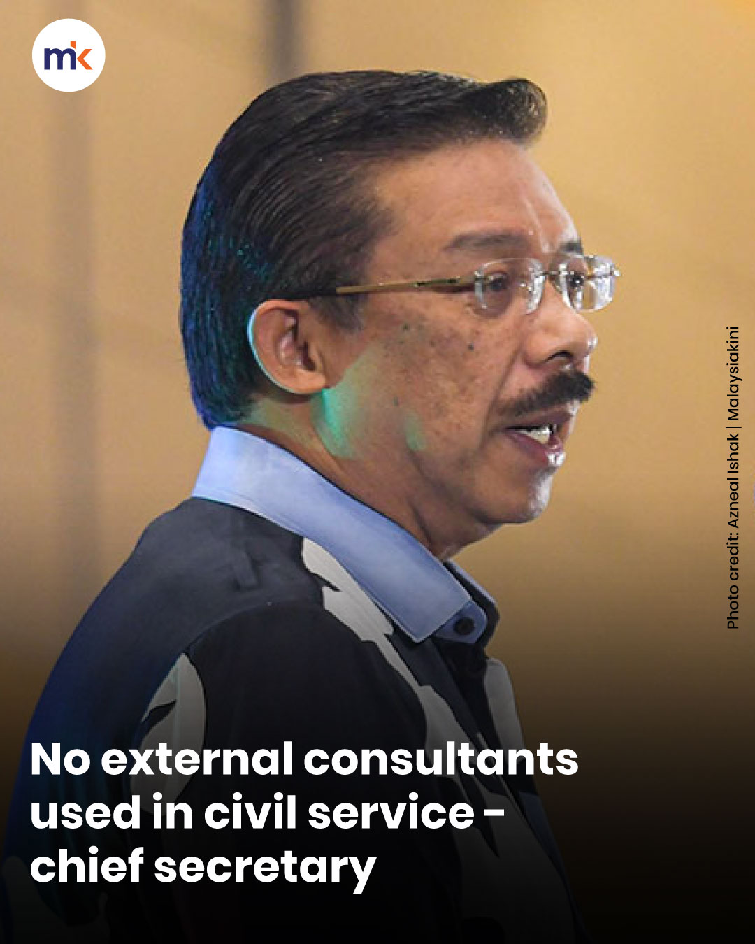 No external consultants used in civil service - chief secretary