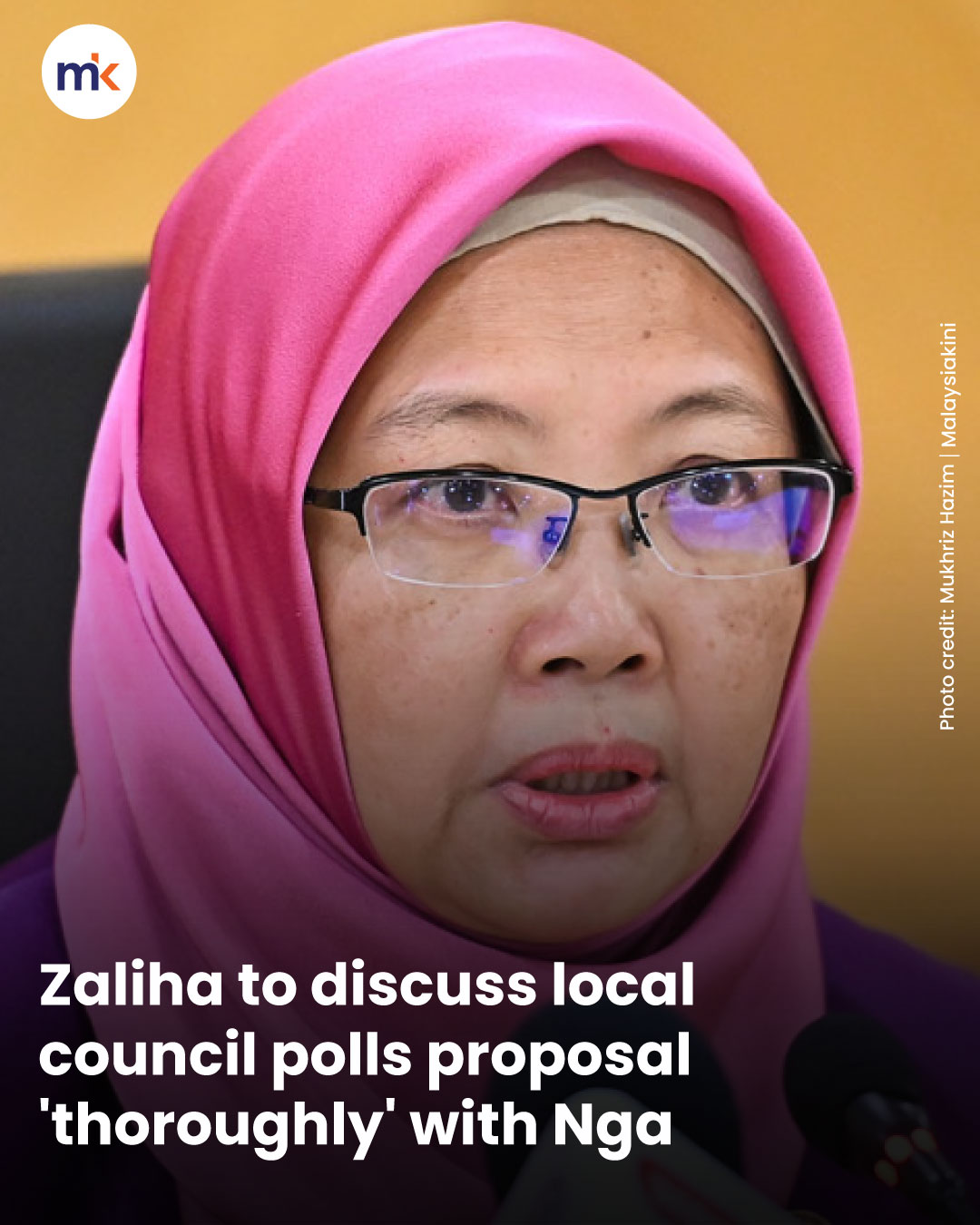 Zaliha to discuss local council polls proposal 'thoroughly' with Nga