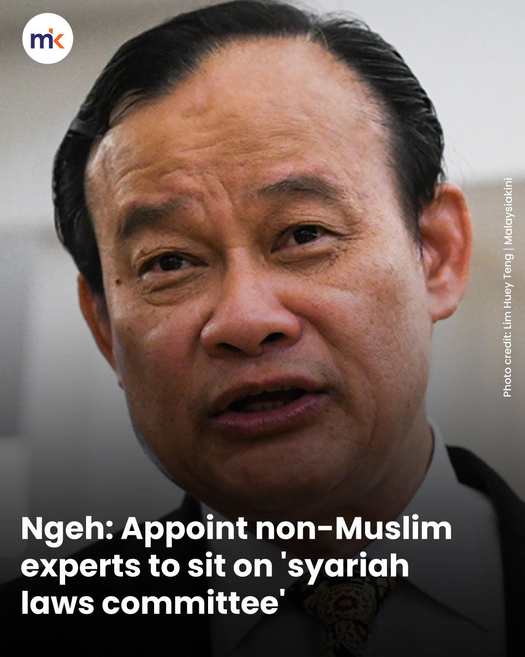 Ngeh: Appoint non-Muslim experts to sit on 'syariah laws committee'