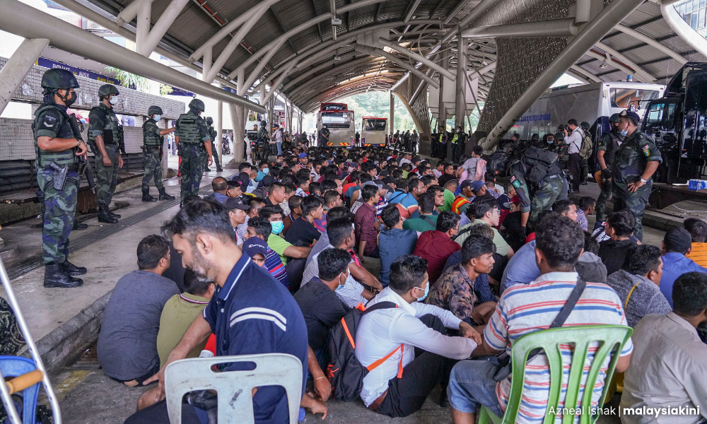 K’jaan nafi tindas pelarian, warga asing di pusat tahanan