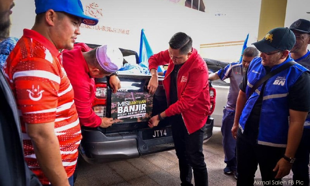 Pemuda Umno lancar misi bantuan banjir Pantai Timur