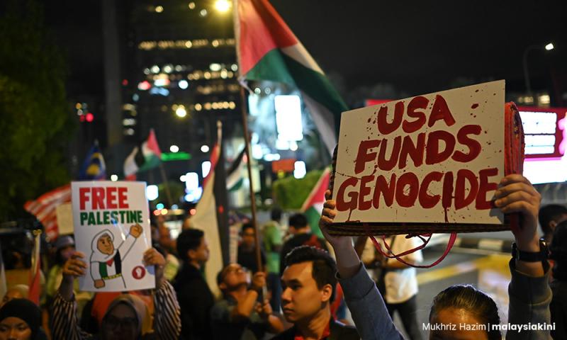 Jurutera tentera AS bakar diri protes pembunuhan di Gaza