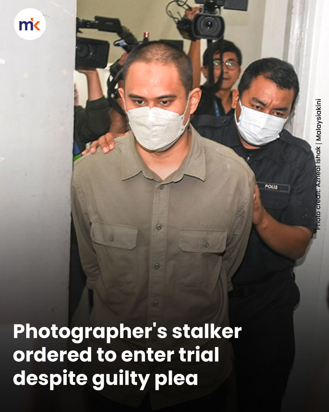 Photographer's stalker ordered to enter trial despite guilty plea