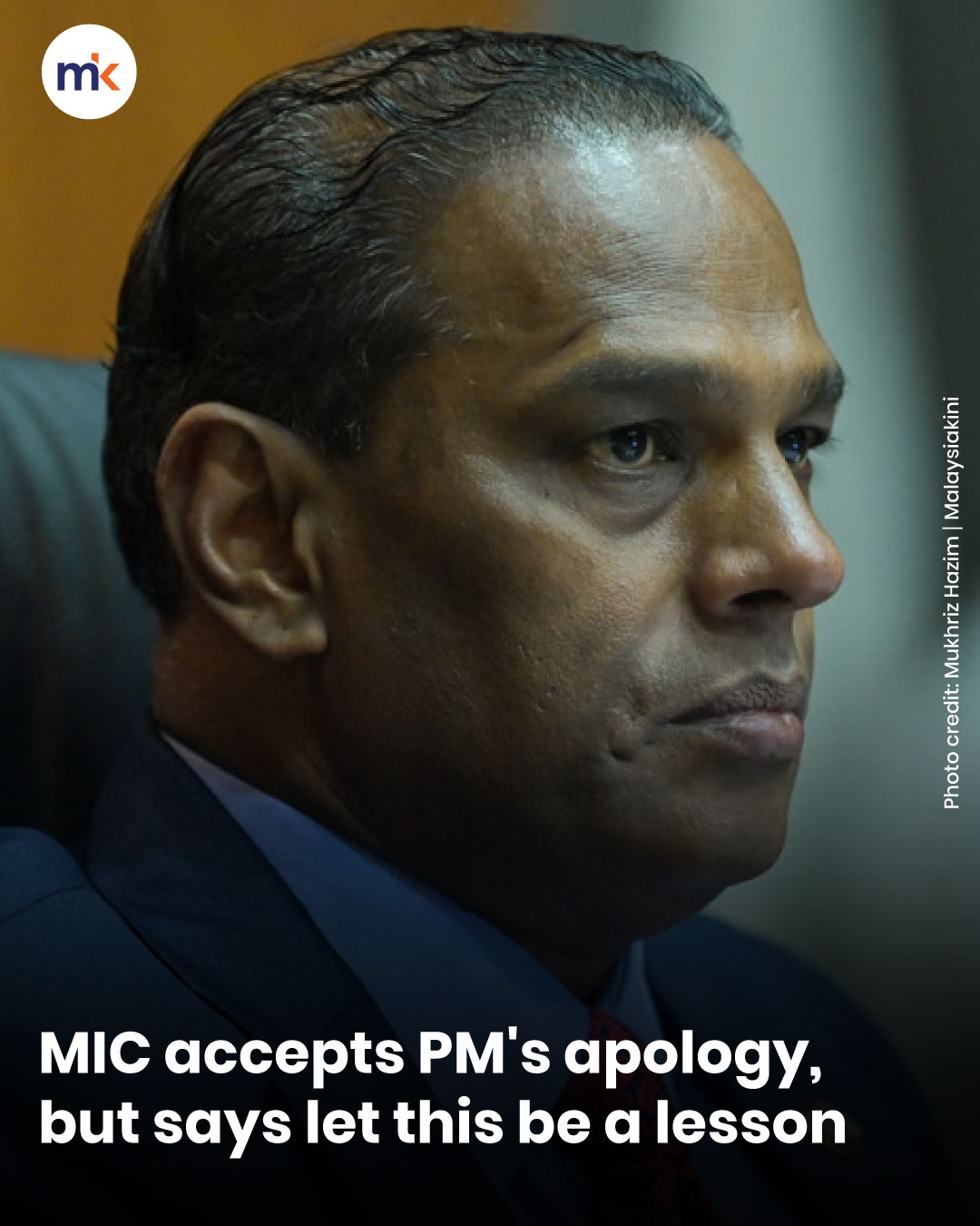 MIC accepts PM's apology, but says let this be a lesson
