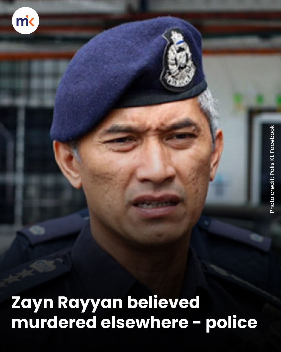 Zayn Rayyan believed murdered elsewhere - police