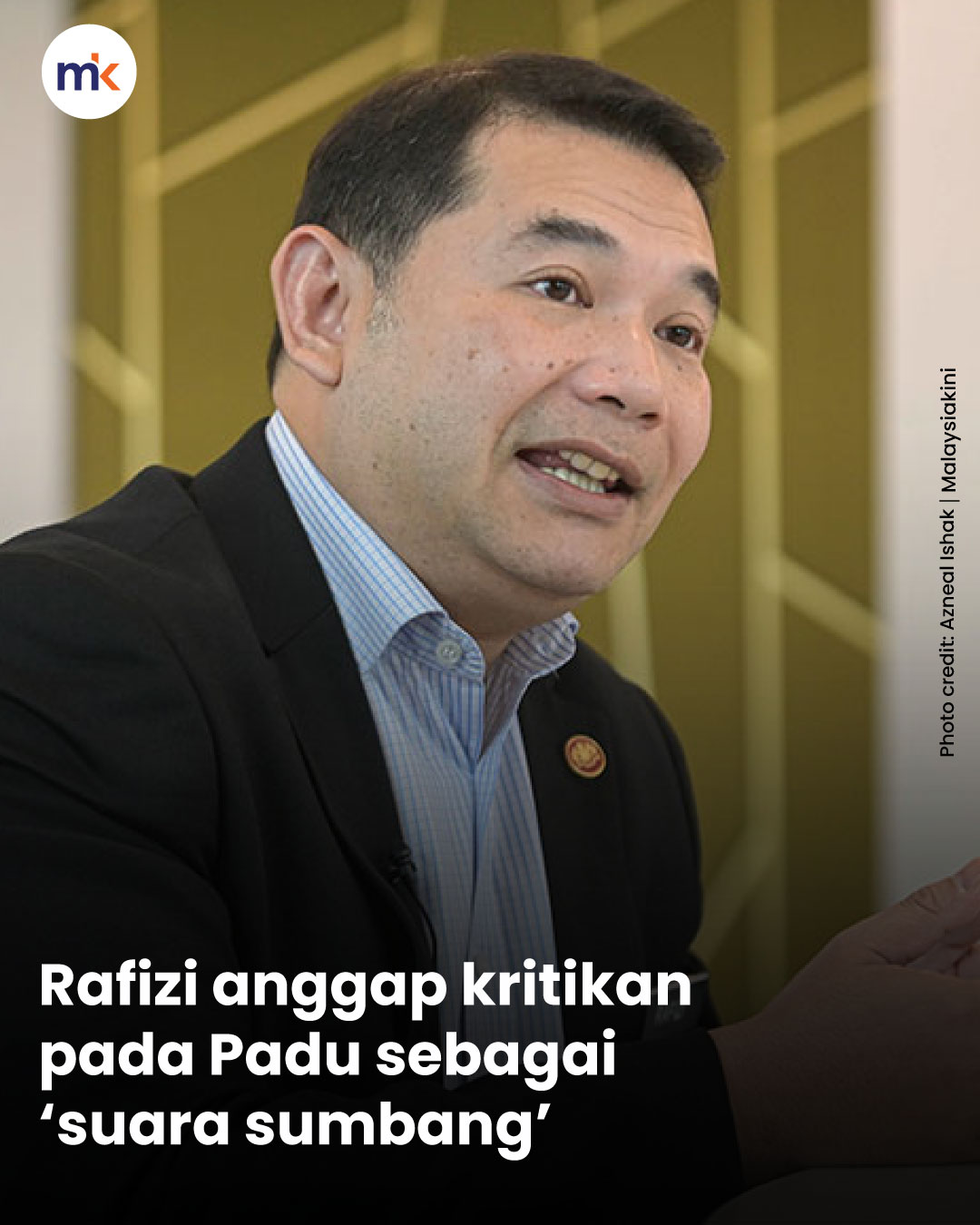 Rafizi anggap kritikan pada Padu sebagai ‘suara sumbang’