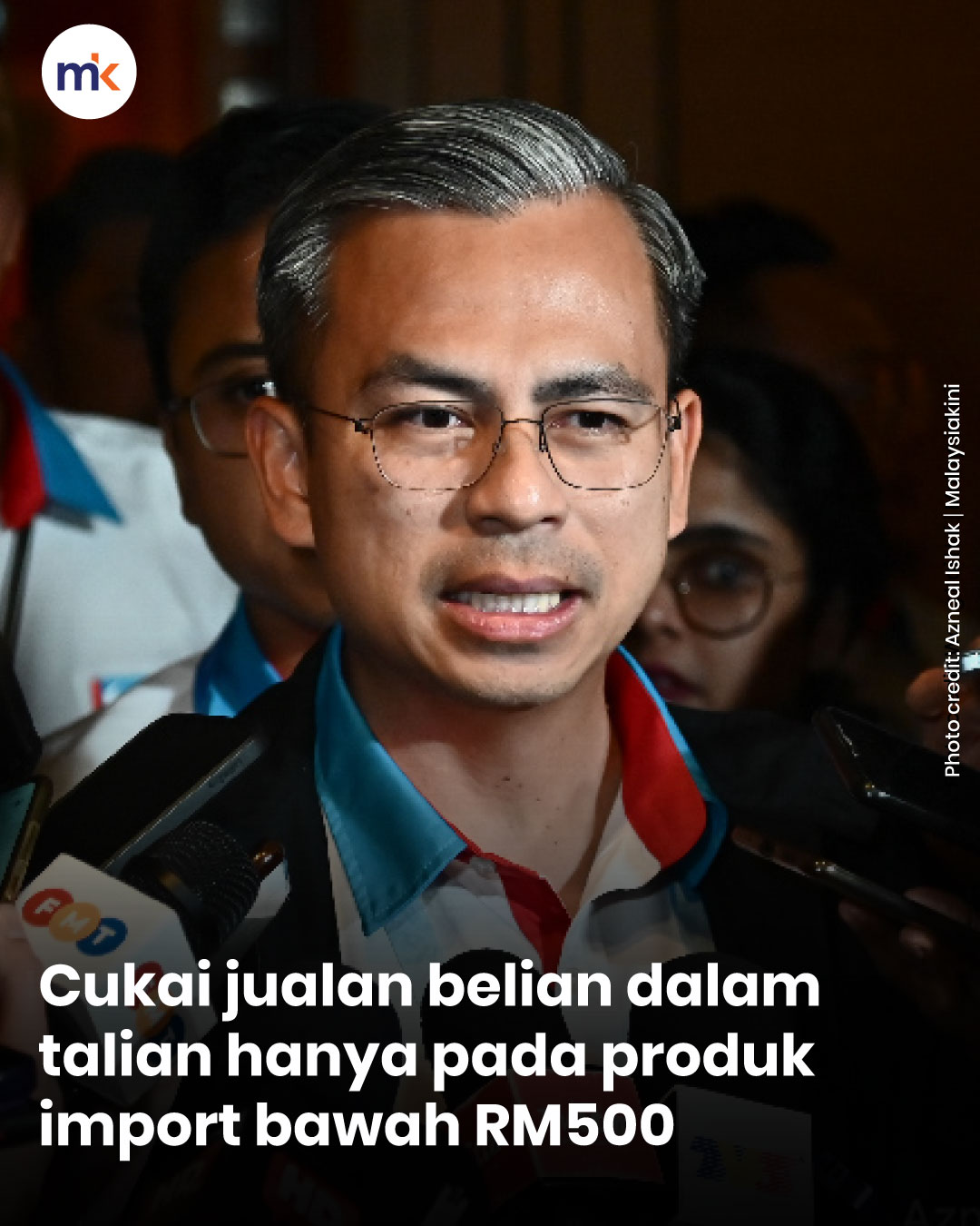 Cukai jualan belian dalam talian hanya pada produk import bawah RM500
