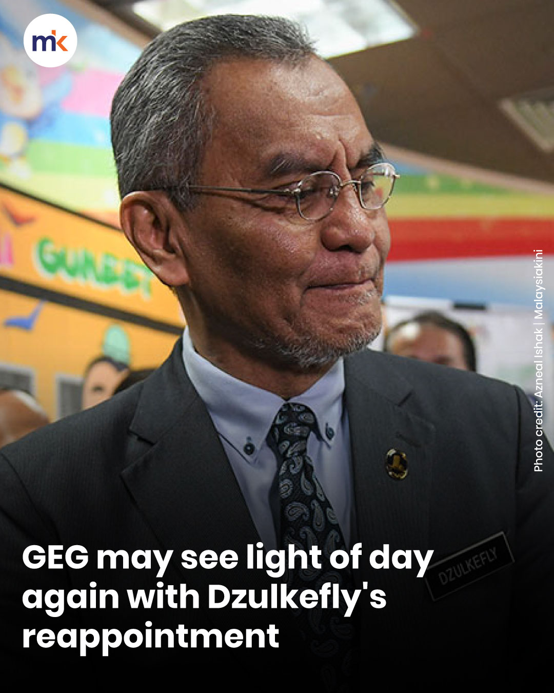 GEG may see light of day again with Dzulkefly's reappointment