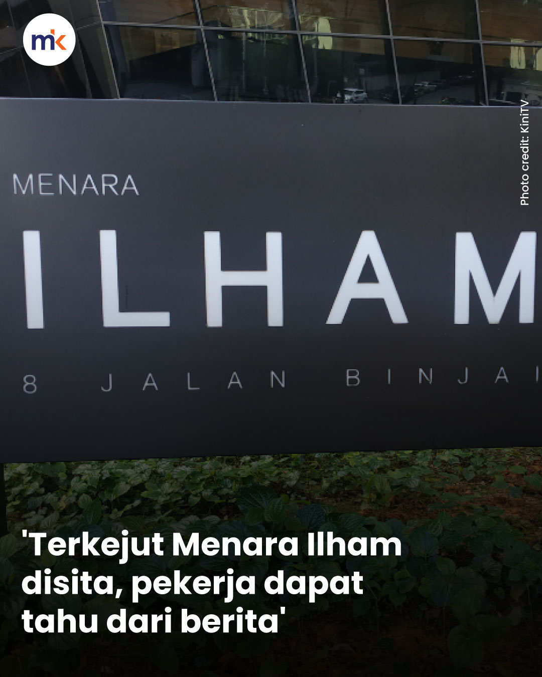 'Terkejut Menara Ilham disita, pekerja dapat tahu dari berita'