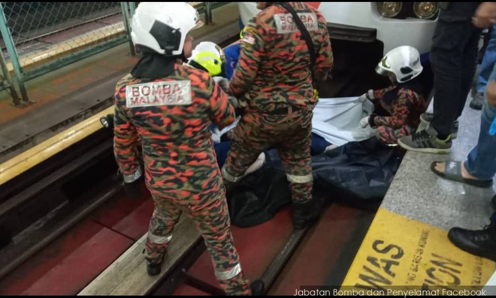 Cops: Man who was run over by train had jumped on tracks