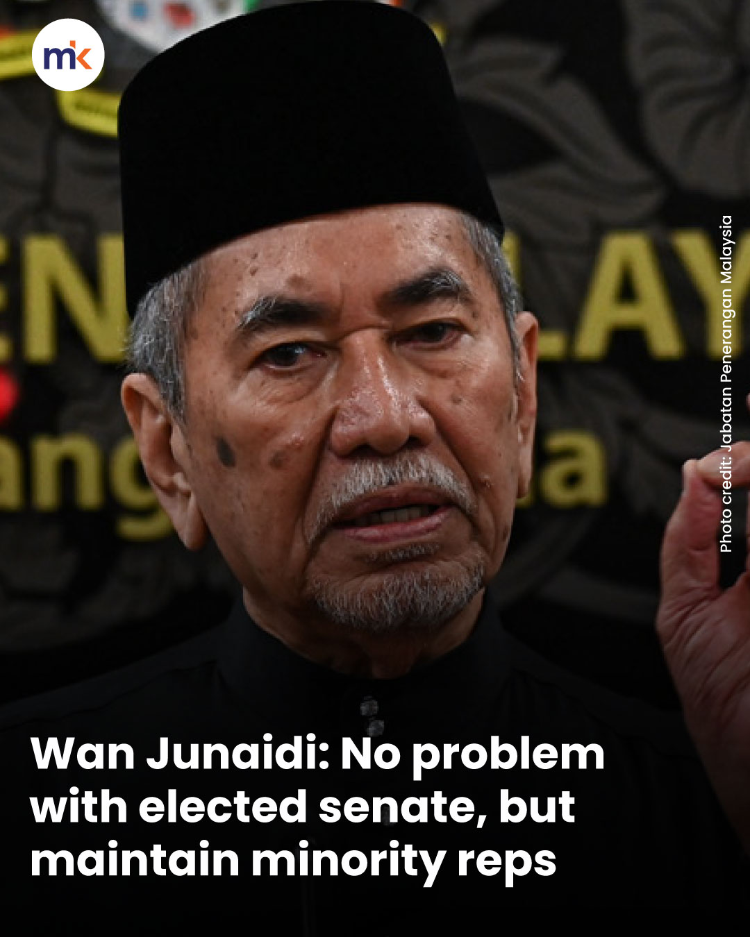 Wan Junaidi: No problem with elected senate, but maintain minority reps