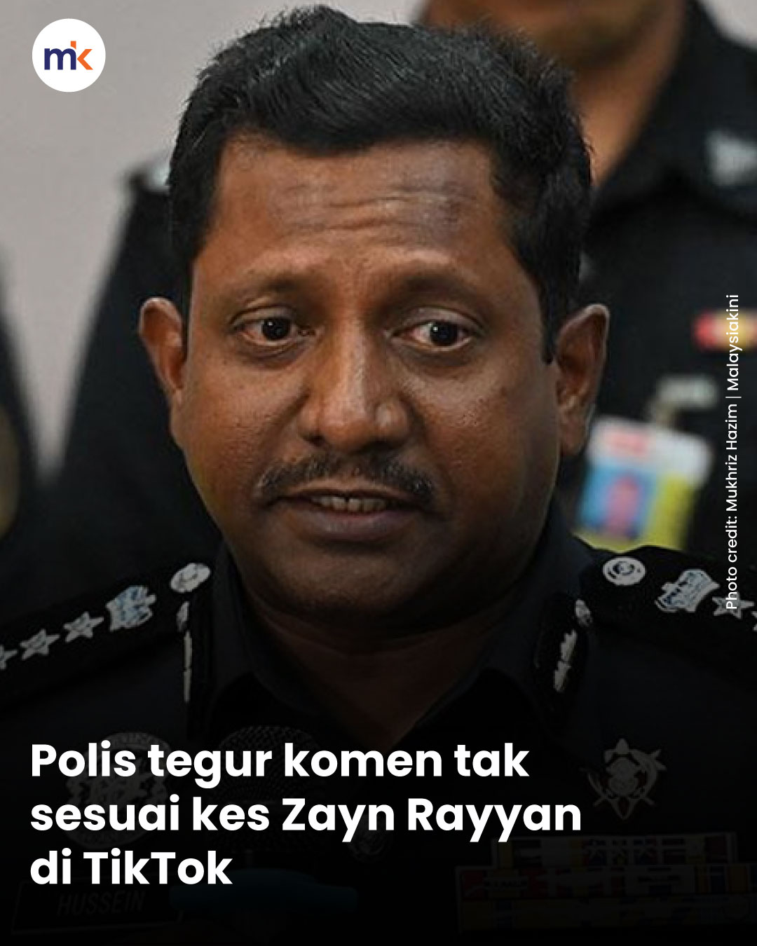 Polis tegur komen tak sesuai kes Zayn Rayyan di TikTok