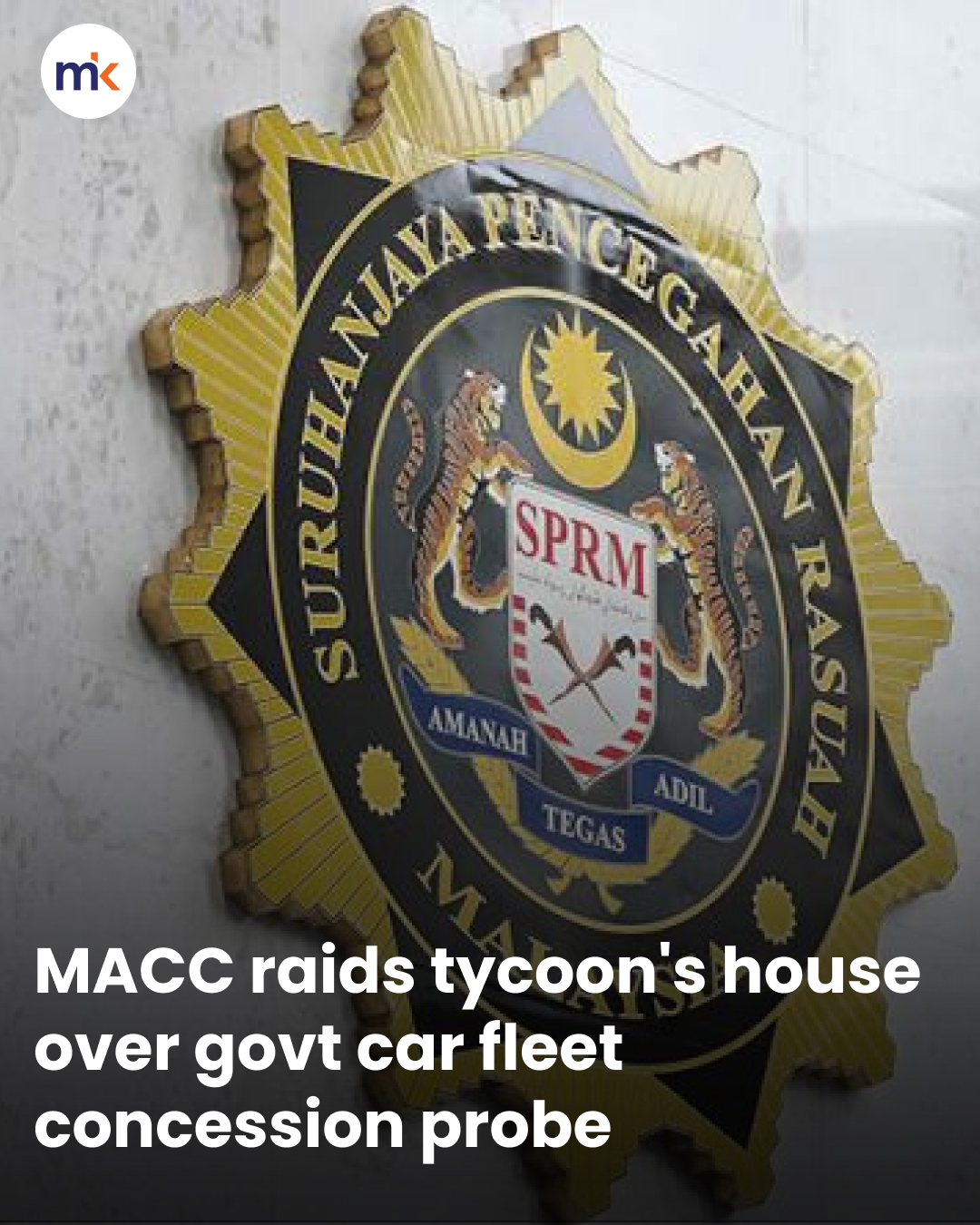 MACC raids tycoon's house over govt car fleet concession probe