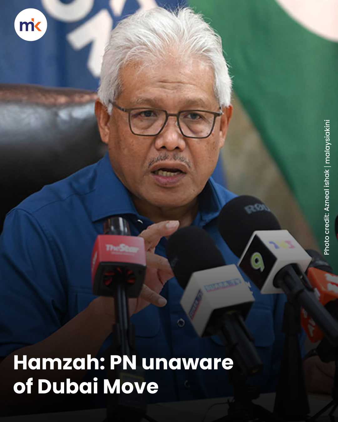 Hamzah: PN unaware of Dubai Move