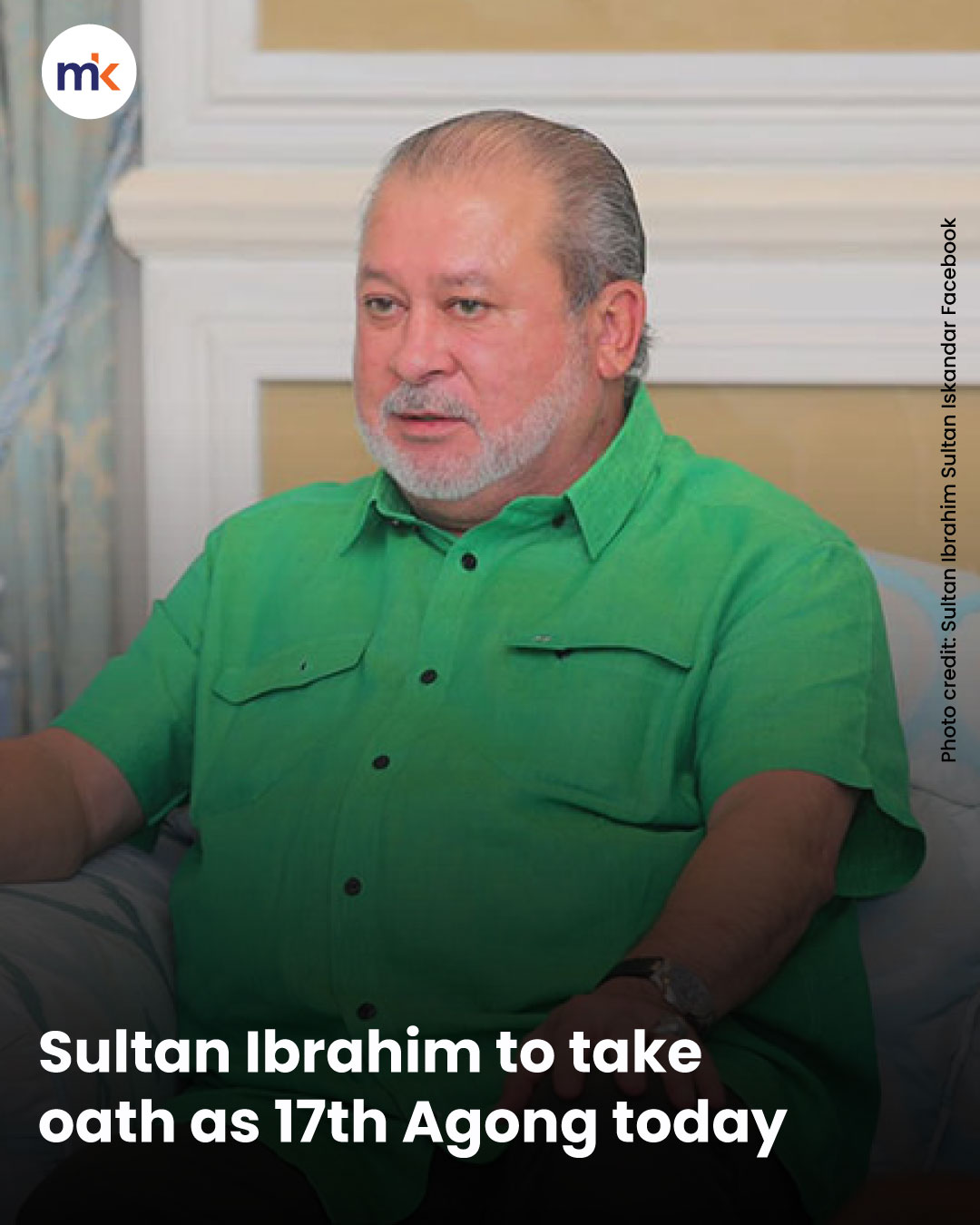 Sultan Ibrahim to take oath as 17th Agong today