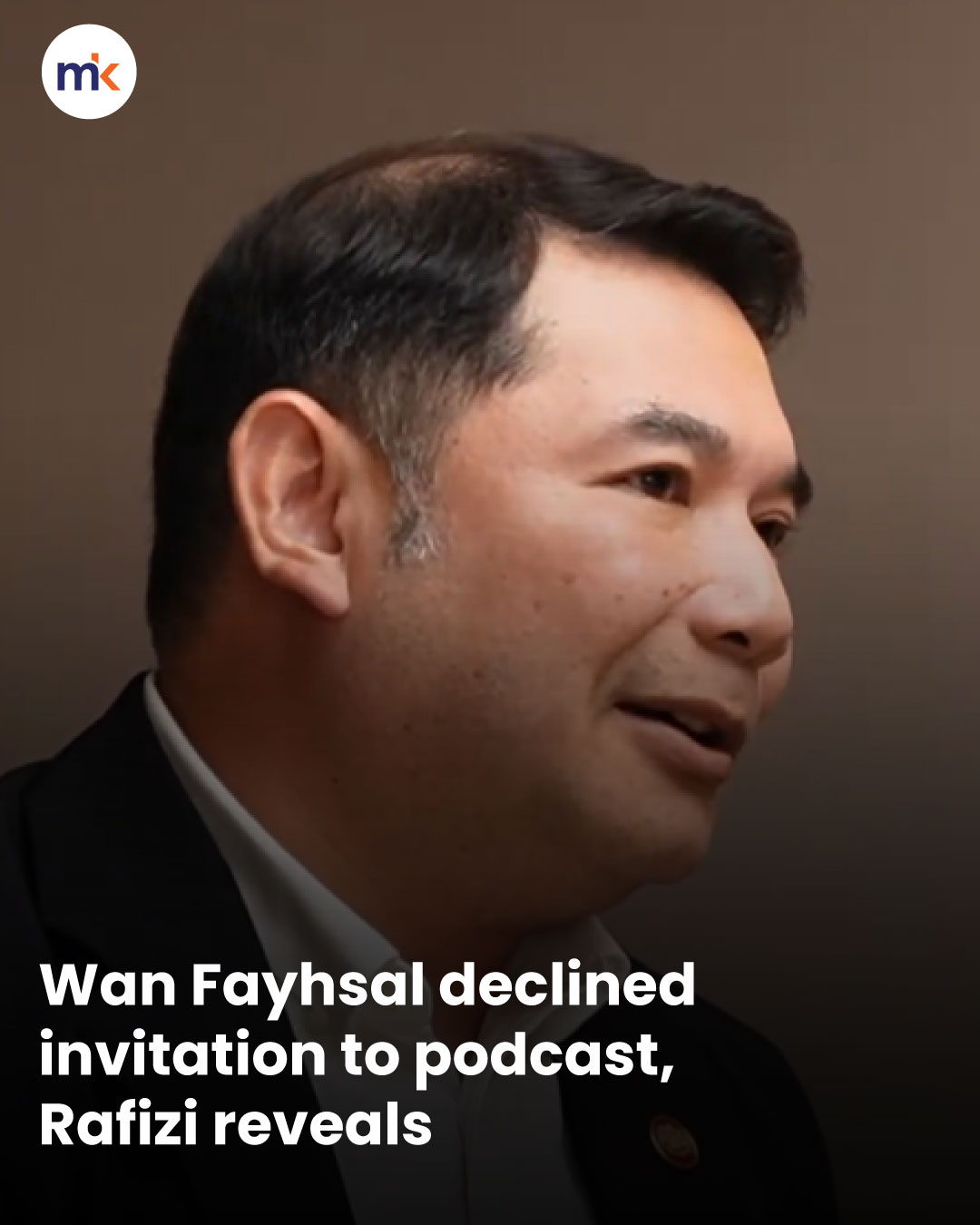 Wan Fayhsal declined invitation to podcast, Rafizi reveals