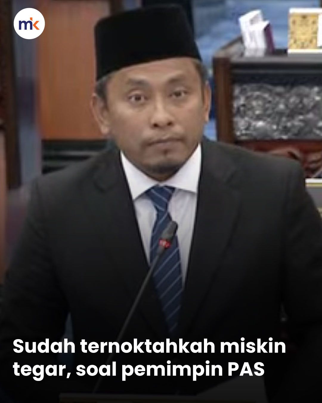 Sudah ternoktahkah miskin tegar, soal pemimpin PAS