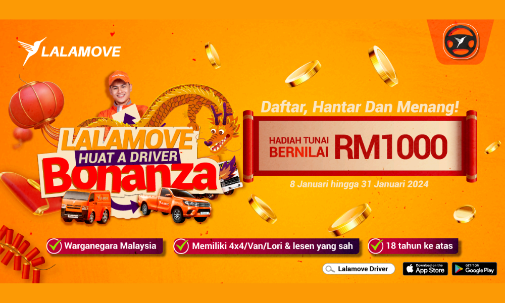 Lalamove Tingkatkan Usaha Untuk Memberi Peluang Menjana Pendapatan Lebih Dengan Huat-A-Driver Bonanza