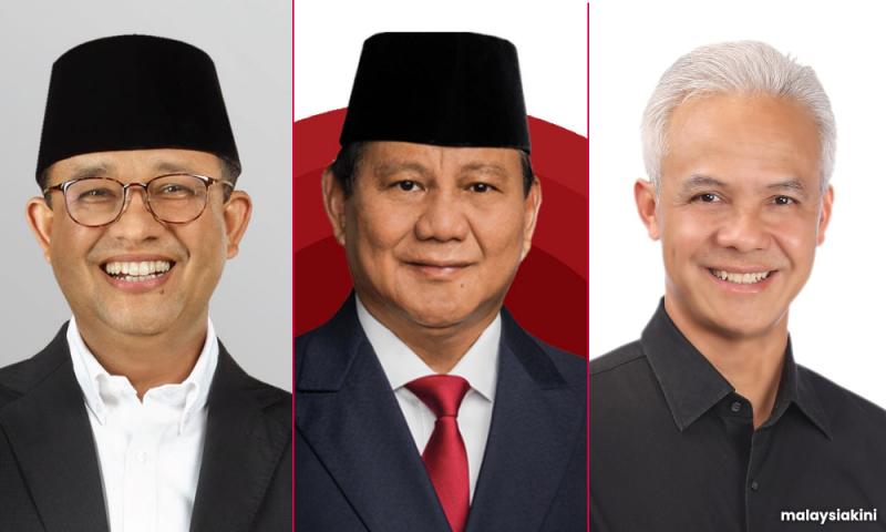 Hari terakhir kempen calon presiden dibanjiri penyokong