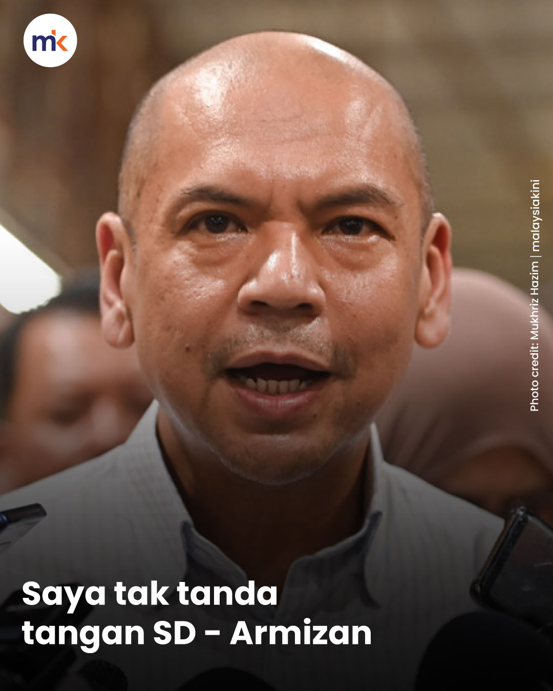 Saya tak tanda tangan SD - Armizan