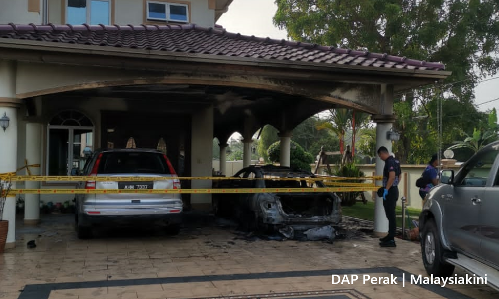 内阁强烈谴责纵火事件，吁勿煽动违法针对异议者