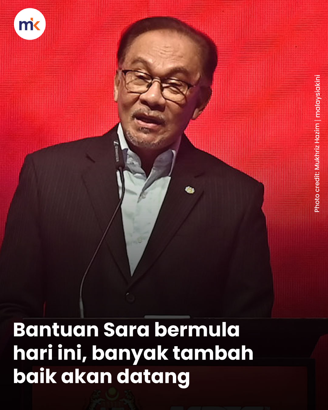 Bantuan Sara bermula hari ini, banyak tambah baik akan datang